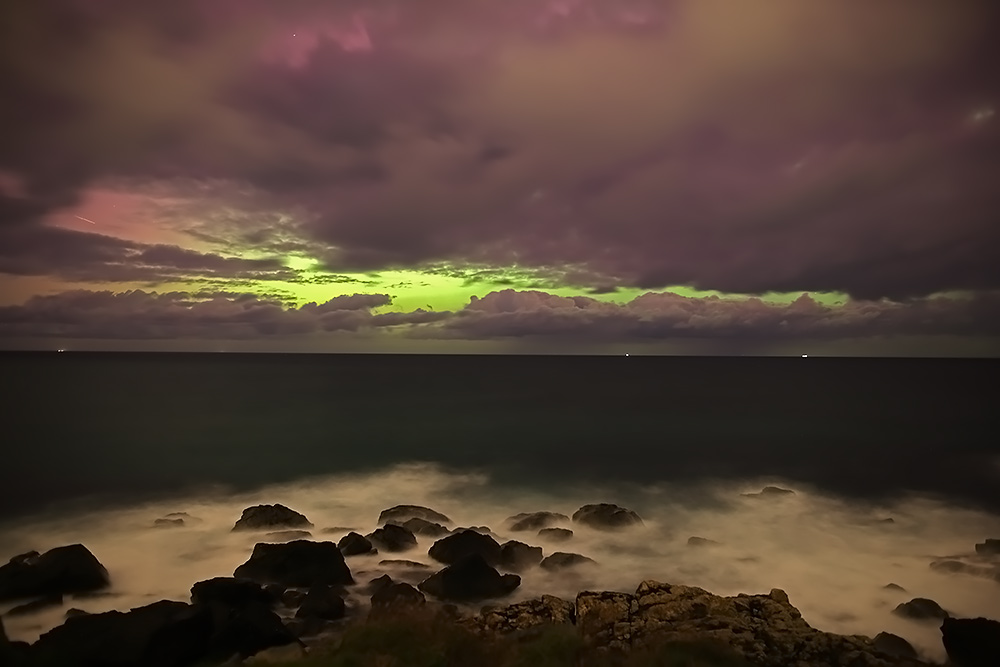 Aurora Borealis, St Ives Island